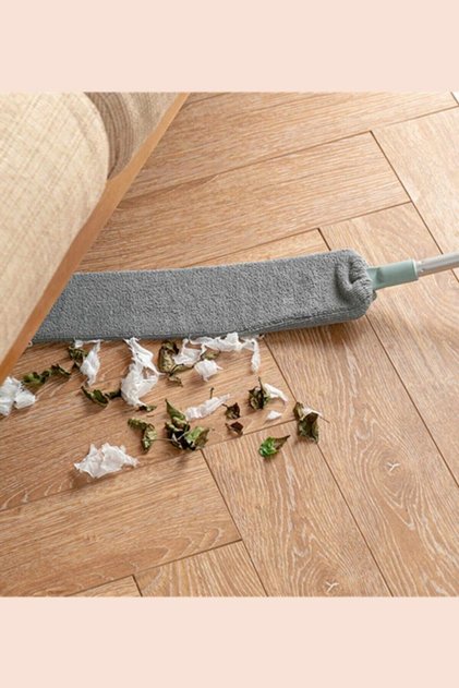 Plus Portable Dust Cleaner Dust Removal Household Cleaning Tools Furniture Bottom Gap Dust Brush Mop
