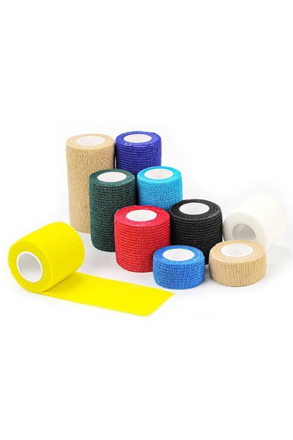 KENDİNDEN YAPIŞKANLI BANDAJ 2.5 CM X 4.5 MT [ 5 ADET ] KARIŞIK RENK
