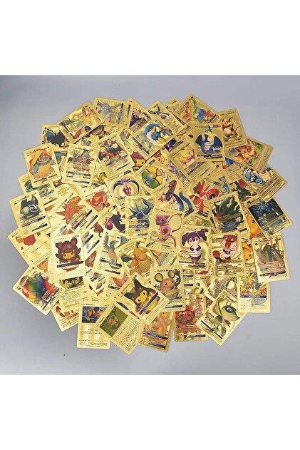 Tower Toys Pokemon Gold Starter Cards - 55 Pack, Gold Leaf, Flexible and  Embossed Collection- Trendyol