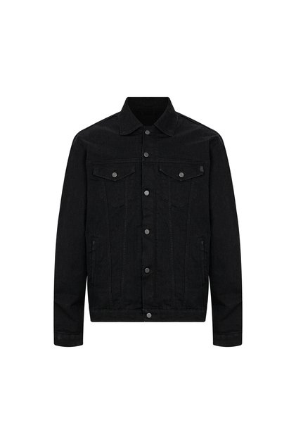 Korumalı Motosiklet Kevlar Siyah Denim Ceket