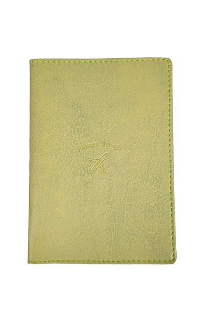 Acar Mira Thermo Leather Passport Case Passport Holder Pistachio Green