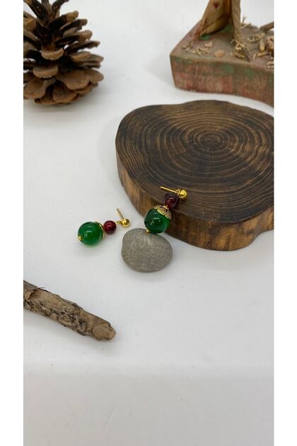 Handmade Ethnic Authentic Hippie Bohemian Glass Beads Earrings