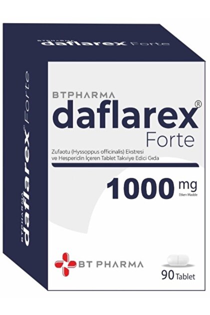 BTPHARMA DAFLAREX 1000 MG 90 TABLET - Fiyatı, Yorumları