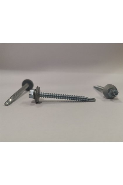 Trapez Çatı Vidası 5,5*60mm Akıllı Vida 6 Muv (75 Ad) - Vida