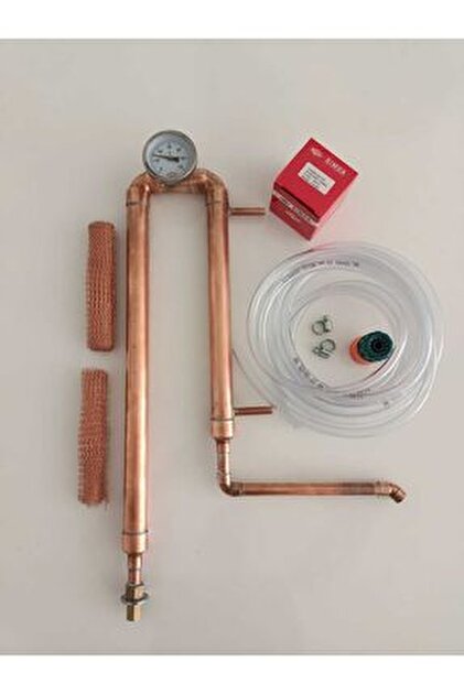 ［inma］ DAIKO DST-41466 Bitkisel Damıtma Bakır imbik Mesh Dolgulu Damıtma Kolonu - Fiyatı