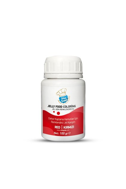 Kırmızı Jel Gıda Boya 100 ml