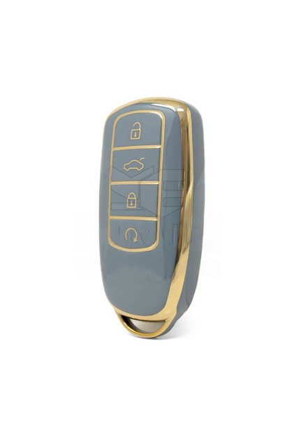 Lüx Chery Tiggo 8 Pro Omoda 5 Tiggo 7 Avantgarde Jaaeco Nano Anahtar Kılıfı Gri Gold Renk