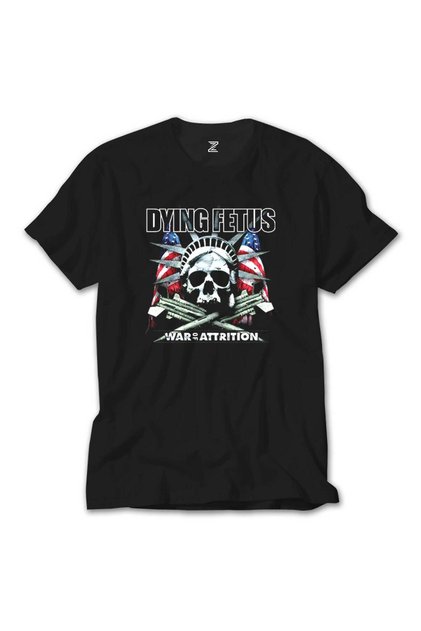 Μαύρο T-Shirt Dying Fetus War Of Attrition