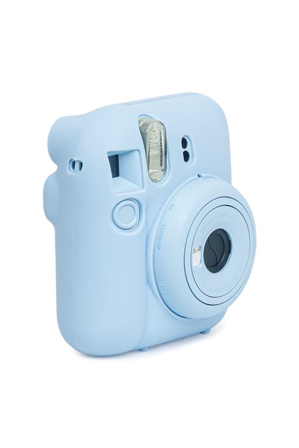 Instax Mini 12 Makine Uyumlu Mavi Koruyucu Silikon Kılıf