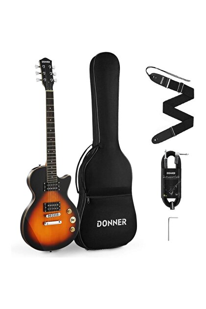 Donner Dlp-124s Lp Elektro Gitar Paketi (SUNBURST) - Fiyatı, Yorumları