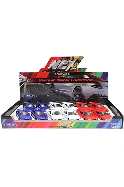 Genel Markalar 1:32 Nissan Skyline GTR R34 Çek Bırak Araba