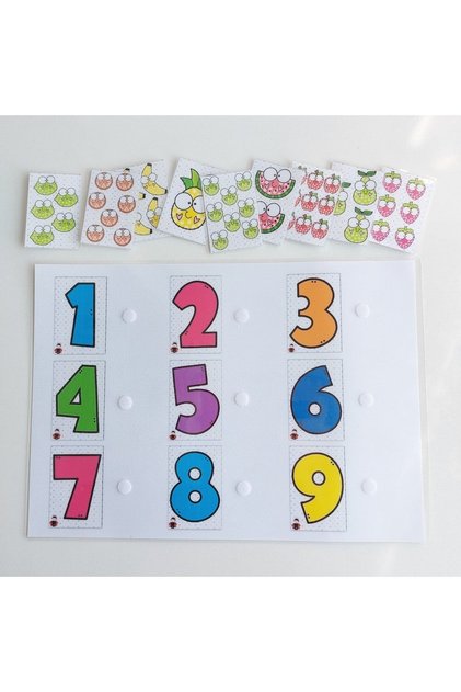 Cute Numbers Matching Activity