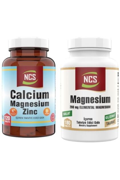 Magnesium Elemental 180 Tablet Calcium Magnesium Zinc Vitamin D & K 120 Tablet