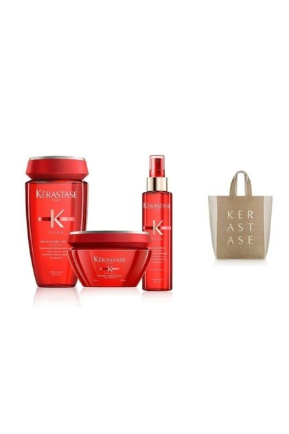 Soleil 3'lü Set Şampuan 250 Ml + Sprey Yağ 150 Ml + Maske 200 Ml