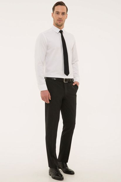 Pierre Cardin Erkek Siyah Slim Fit Pantolon - 2