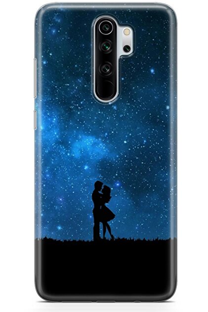 Zipax Samsung Galaxy A91 Kılıf Gece Ve Yarasa Desenli Baskılı Silikon Kilif - Mel-109518 - 5