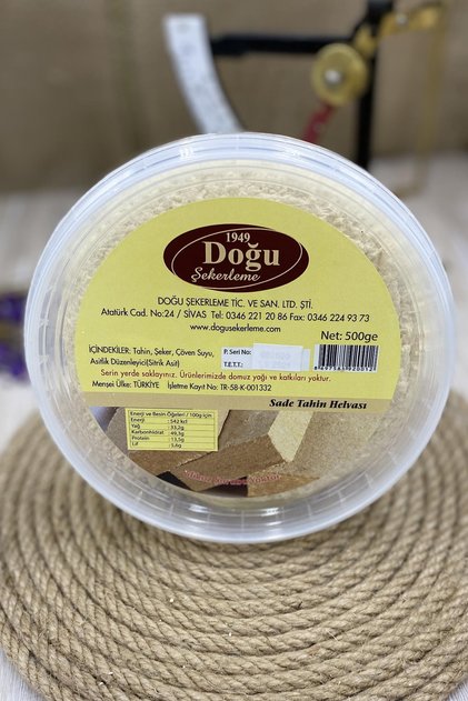 Sade Tahin Helvası (AMBALAJ) 500 gr