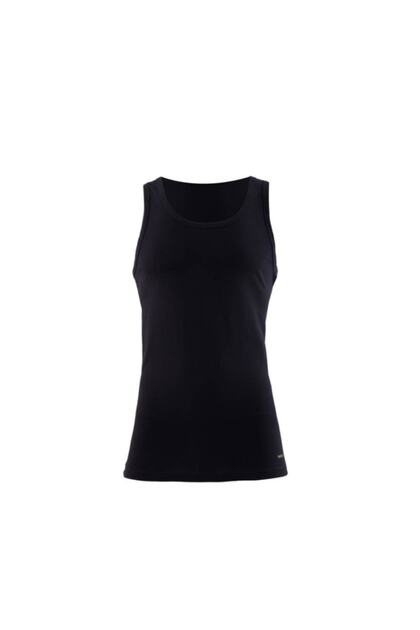 Men's Undershirt Tender Cotton 2-Piece Black 9678