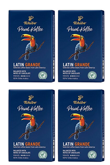 Tchibo Privat Kaffee Latin Grande Öğütülmüş Filtre Kahve 250 Gr *4