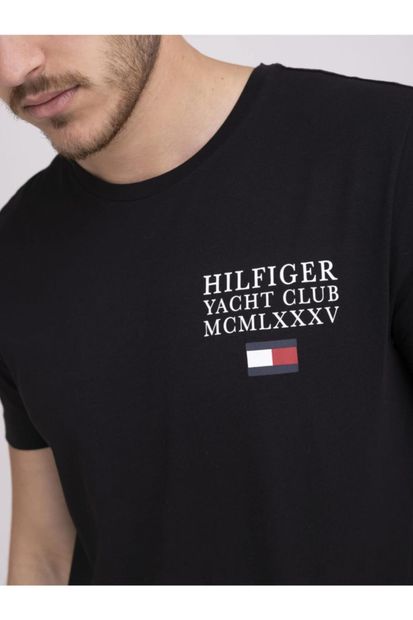 Tommy Hilfiger Camiseta Ab Yacht Clup Tee Masculina Erkek T-shirt - 3