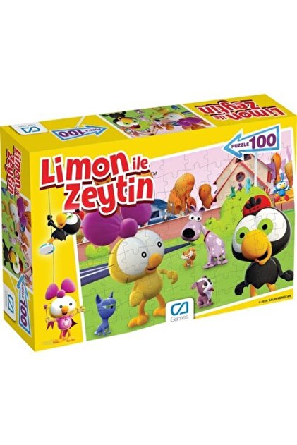 CA Games Limon ile Zeytin Puzzle 100 Parça Ca.505084 - Fiyatı