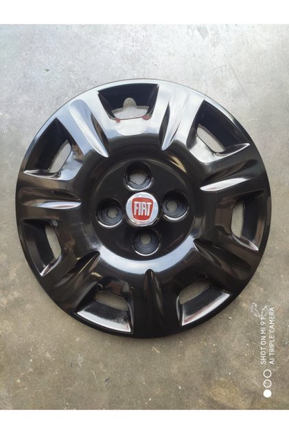 Fiat Palio Parlak Siyah 14 Inc Kırılmaz Jant Kapağı 4 Adet