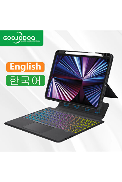 GOOJODOQ Magic Keyboard Case for iPad Pro 11 Pro Air 5 Air 4 iPad