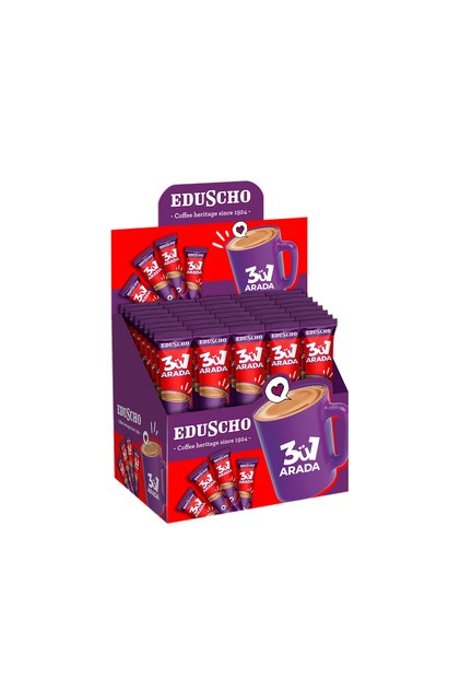 Eduscho 3'ü 1 Arada Hazır Kahve, 40 x 17,5 g