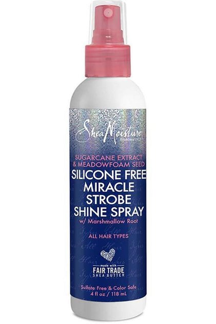 Şeker Kamışı Özü Ve Çayır Köpüğü Tohumu Silikonsuz Parlatıcı Saç Spreyi 118ml
