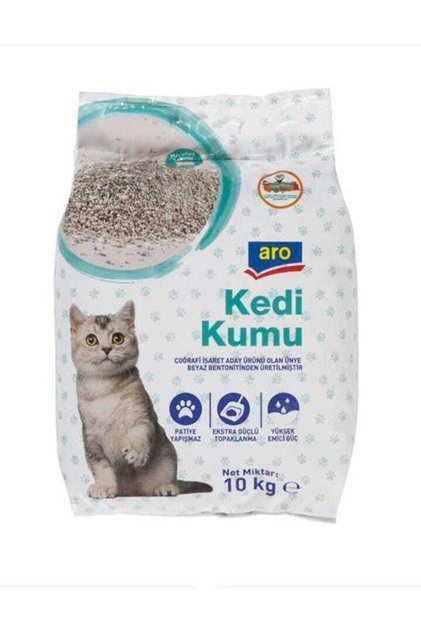 Bentonit Marsilya Kedi Kumu 10 Kg