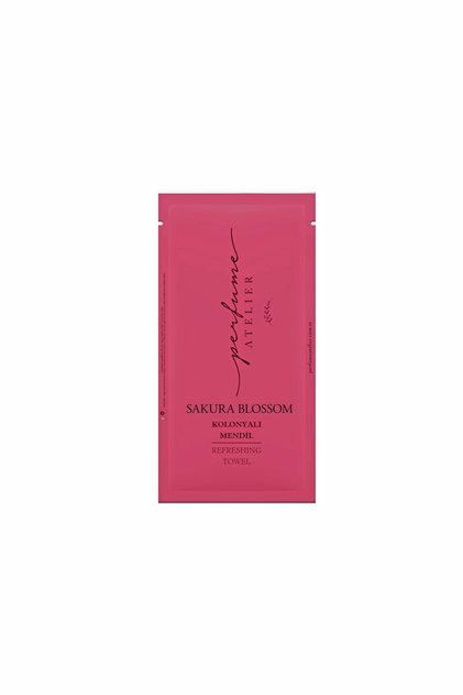 5X10 100 Adet Sakura Blossom Kolonyalı Mendil 70°