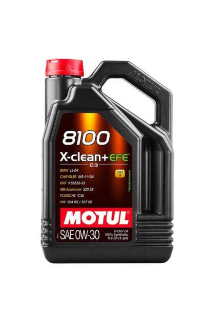 Motul 8100 X-CLEAN+ EFE 0W30 5LT - Fiyatı, Yorumları