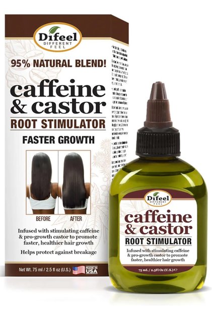 Caffeine & Castor Hair Care Solution 75ML