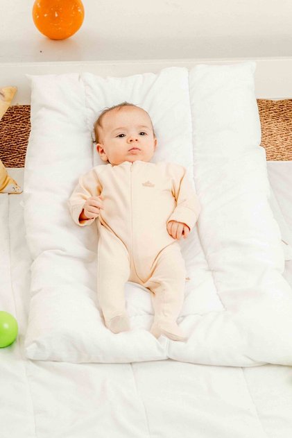 Newborn Baby Girl and Boy Organic Zippered Jumpsuit Set Newborn Bodysuit Set Baby Jumpsuit Set