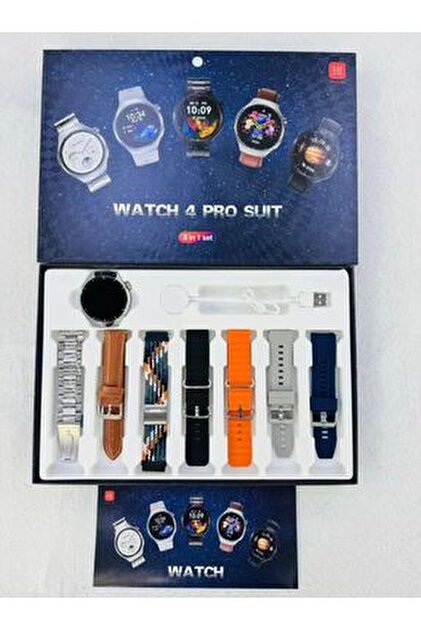 hiwatch Watch 4 Pro Suit 8 kordonlu akıllı kol saati - Fiyatı