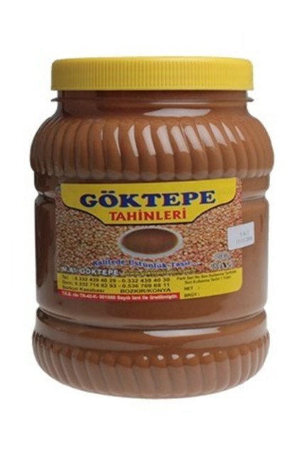 Bozkır Tahini Odun Ateşinde Kepeksiz Tahin 1850gr