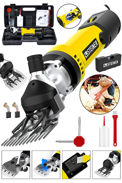 STEİNER Alman 9900 W Devir Ayarlı Çift Soğutmalı Bakır Sargılı