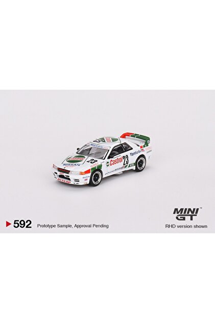 mini gt Nissan Skyline GT-R (R32) 1/64 Ölçek Mini GT Diecast Metal