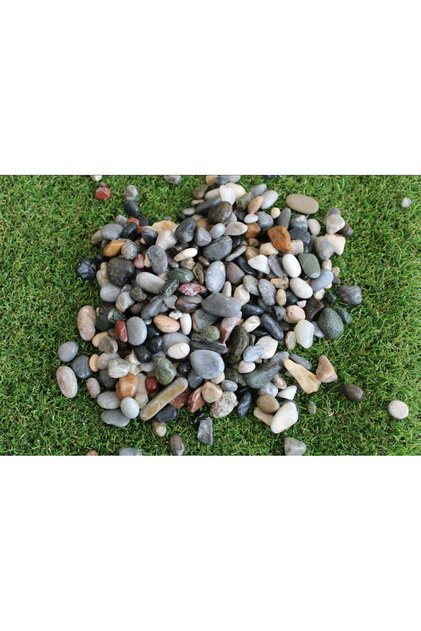 Dere Çakıl Taşı 2 Kg 15-30 mm Mıcır Dere Taşı Dolomit Taş Teraryum Akvaryum Taşı Peyzaj Süs Taşı