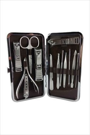 Nanopro Best Quality Manicure Cüzdanlı Paslanmaz Manikür Pedikür
