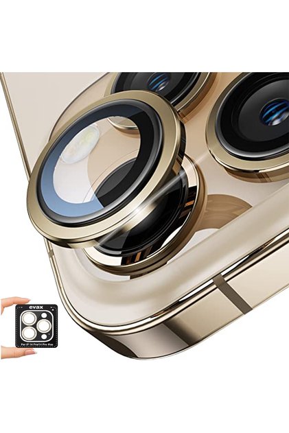 [Kolay Lens] iPhone 14 Pro Max / 14 Pro Compatible Sapphire Camera Lens Protector with Installation Tool Easy Installation