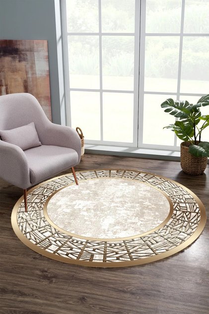 Dijital Baskı Yıkanabilir Kaymaz Taban Dekoratif Salon Mutfak Halısı Yolluk