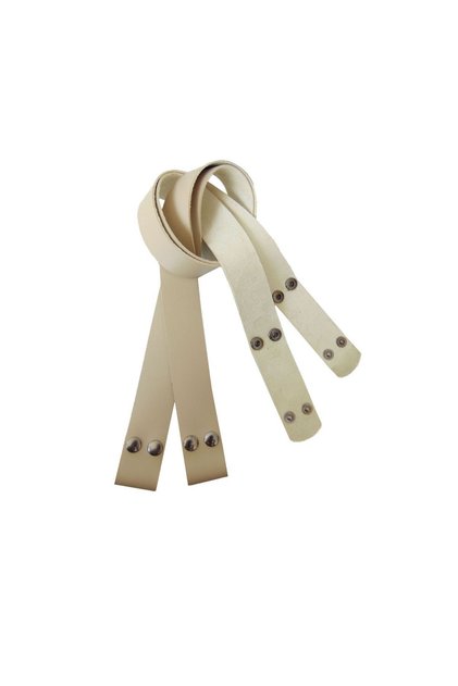 Ecru Snap Bag Handle