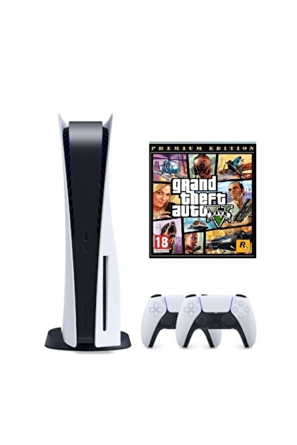 Sony Playstation 5 825 Gb 2. Dualsense Kol Ps4 Gta 5 (İTHALATÇI