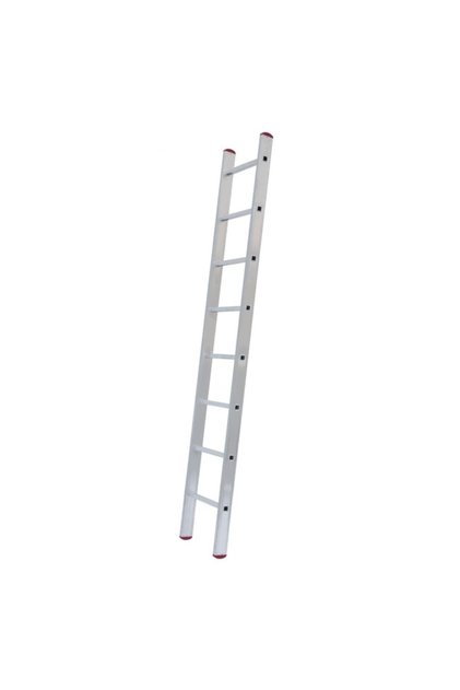 2,5 Metre Tek Parça Alüminyum Merdiven | 80x25 Profil | Profesyonel Düz Tip