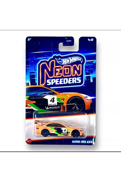 HOT WHEELS Uzun Kart Neon Speeders BMW M3 GT2 2024 Yeni Seri