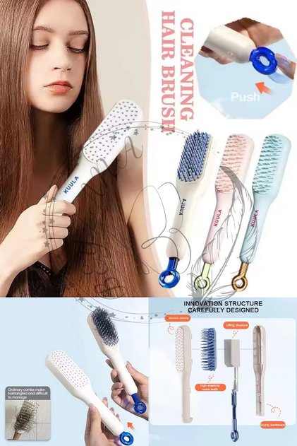 Easy Cleaning Hair Brush
