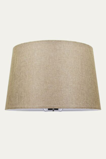 Bej Lambader Başlık Çap 35 cm Kumaş Konik Çap 35 cm LB835