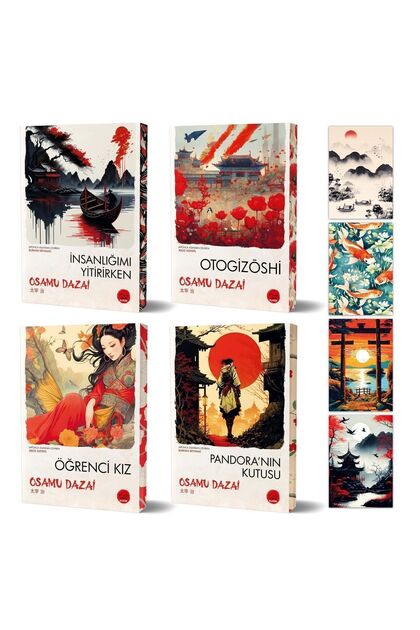 Dokuz Yayınları Japon Klasikleri Osamu Dazai Seti 4 Kitap seti