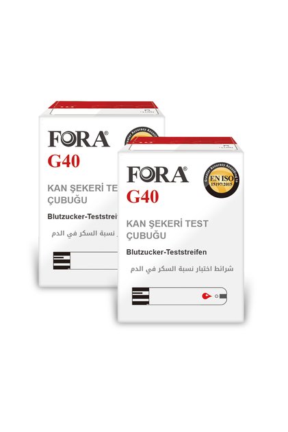 G40 Diabet Şeker Cihazı Stribi 2 Kutu 50*2
